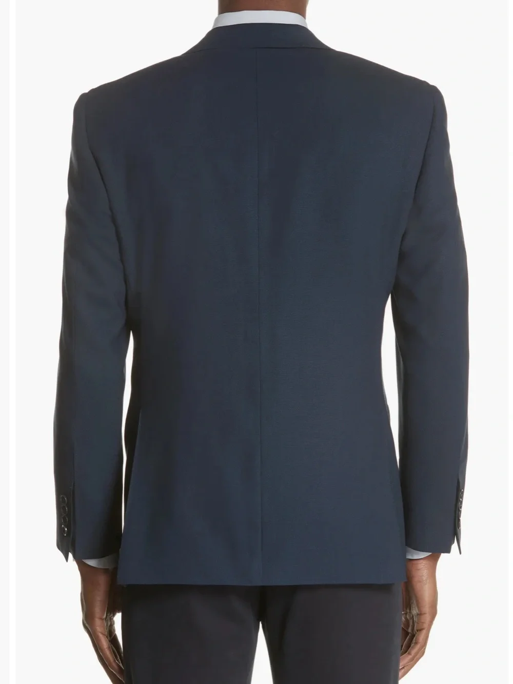 Canali Classic Fit Water Resistant Navy Wool Blazer Men’s Sz 42R